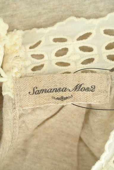 SM2（サマンサモスモス）の古着「カットワーク刺繍ネックカットソー（カットソー・プルオーバー）」大画像６へ