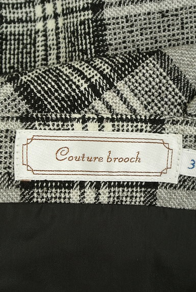Couture Brooch（クチュールブローチ）の古着「チェック柄キャミワンピース（キャミワンピース）」大画像６へ