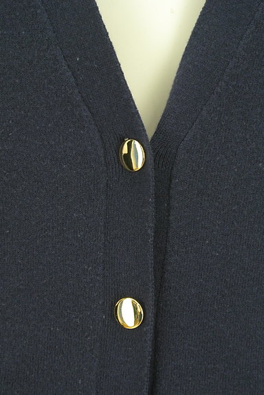 JUSGLITTY（ジャスグリッティー）の古着「装飾ポケットVネックロングカーデ（カーディガン・ボレロ）」大画像４へ