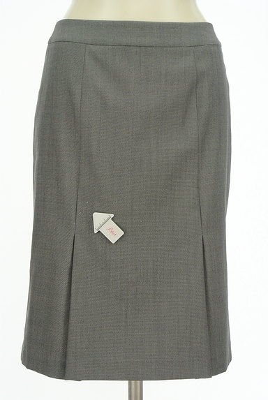 MICHEL KLEIN（ミッシェルクラン）の古着「デザイン襟のスーツセットアップ（セットアップ（ジャケット＋スカート））」大画像４へ