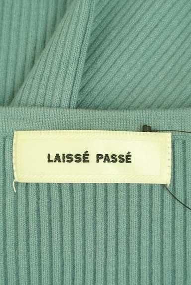 LAISSE PASSE（レッセパッセ）の古着「刺繍Vネックリブニット（ニット）」大画像６へ