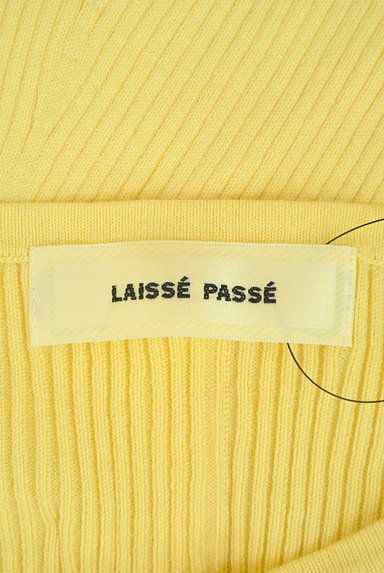 LAISSE PASSE（レッセパッセ）の古着「透かしレース袖リブニット（ニット）」大画像６へ
