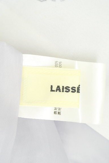 LAISSE PASSE（レッセパッセ）の古着「シフォン×花柄切替ワンピース（ワンピース・チュニック）」大画像６へ