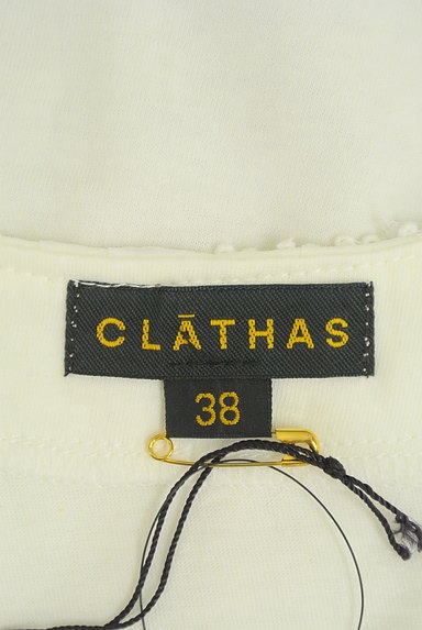 CLATHAS（クレイサス）の古着「刺繍レース袖のカットソー（カットソー・プルオーバー）」大画像６へ