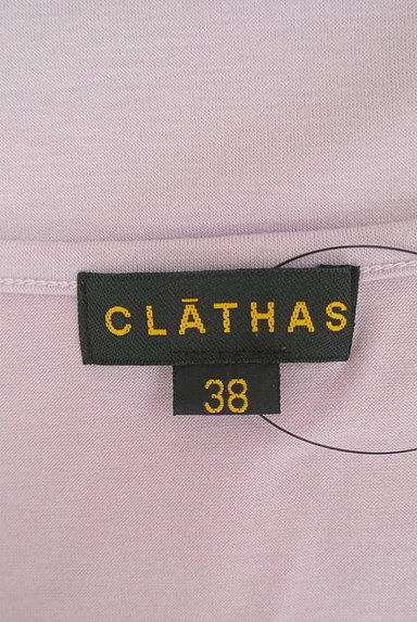 CLATHAS（クレイサス）の古着「ちょこんとリボンのロゴＴシャツ（Ｔシャツ）」大画像６へ