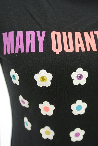 MARY QUANT（マリークワント）の古着「カラフルお花とロゴのロンＴ（Ｔシャツ）」大画像４へ