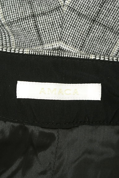 AMACA（アマカ）の古着「クロップドチェック柄パンツ（パンツ）」大画像６へ