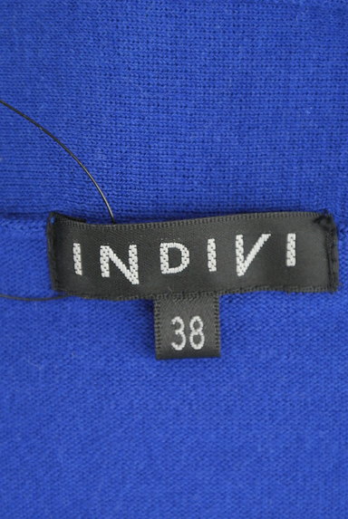 INDIVI（インディヴィ）の古着「Ｖネックカラーニット（ニット）」大画像６へ