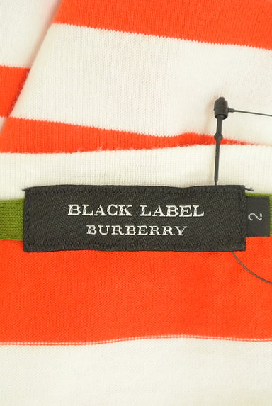 BURBERRY BLACK LABEL（バーバリーブラックレーベル）の古着「ボーダーTシャツ（Ｔシャツ）」大画像６へ