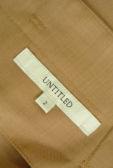 UNTITLED（アンタイトル）の古着「ミモレ丈タックワイドパンツ（パンツ）」大画像６へ