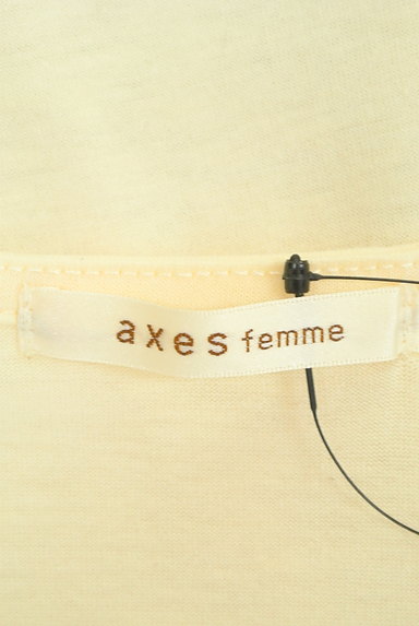 axes femme（アクシーズファム）の古着「裾チュールカットソー（カットソー・プルオーバー）」大画像６へ