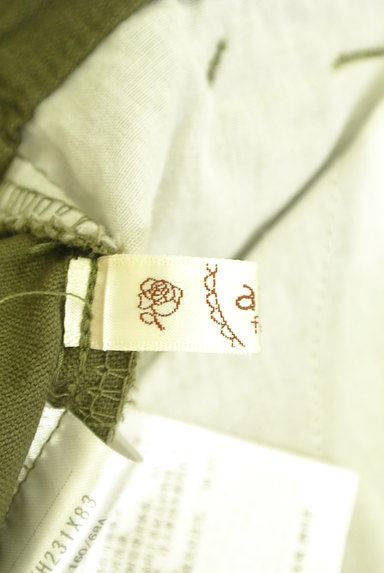 axes femme（アクシーズファム）の古着「刺繍フラップポケットリネン混パンツ（パンツ）」大画像６へ