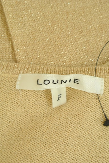 LOUNIE（ルーニィ）の古着「サイドスリットラメニット（ニット）」大画像６へ