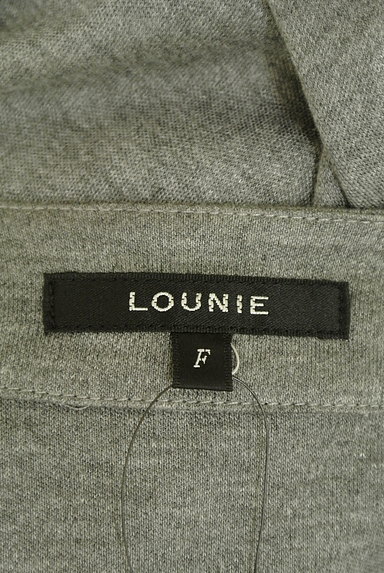 LOUNIE（ルーニィ）の古着「ウエストリボンシルク混ロングカーデ（カーディガン・ボレロ）」大画像６へ