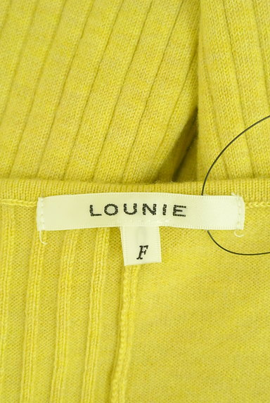 LOUNIE（ルーニィ）の古着「リブ切替Vネックニット（ニット）」大画像６へ