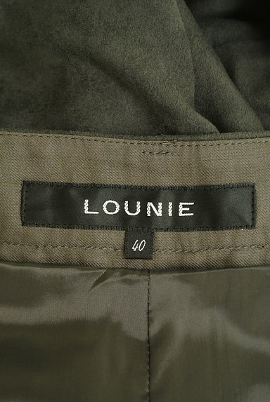 LOUNIE（ルーニィ）の古着「スウェードワイドパンツ（パンツ）」大画像６へ