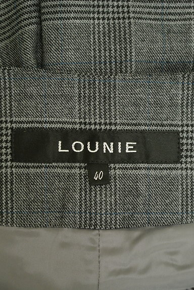 LOUNIE（ルーニィ）の古着「チェック柄ワイドパンツ（パンツ）」大画像６へ