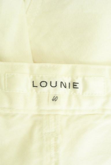 LOUNIE（ルーニィ）の古着「シンプル白パンツ（パンツ）」大画像６へ