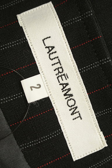 LAUTREAMONT（ロートレアモン）の古着「ストライプ柄コンパクトベスト（ベスト・ジレ）」大画像６へ