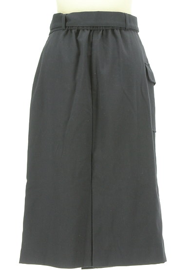 AG by aquagirl（エージーバイアクアガール）の古着「ベルト付きラップ風膝下丈スカート（スカート）」大画像２へ
