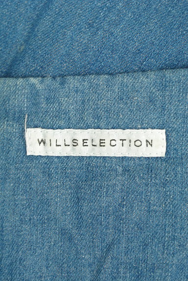 WILLSELECTION（ウィルセレクション）の古着「デニムフレアミニワンピース（ワンピース・チュニック）」大画像６へ