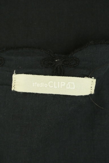 studio CLIP（スタディオクリップ）の古着「刺繍入りフレンチスリーブカットソー（カットソー・プルオーバー）」大画像６へ
