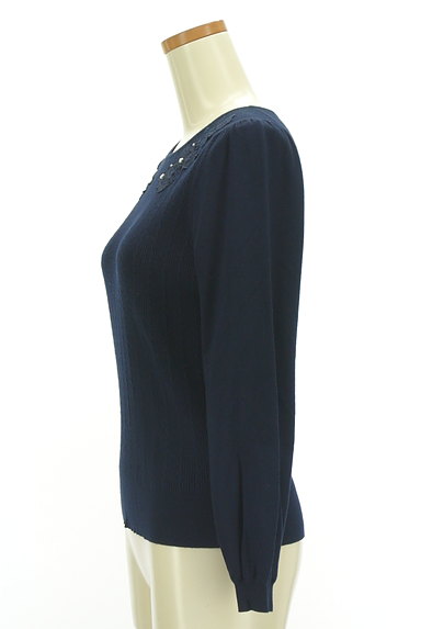 Couture Brooch（クチュールブローチ）の古着「花刺繍入りボリューム袖ニット（ニット）」大画像３へ