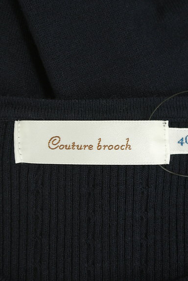 Couture Brooch（クチュールブローチ）の古着「花刺繍入りボリューム袖ニット（ニット）」大画像６へ