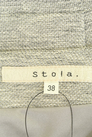 Stola.（ストラ）の古着「膝下丈五分袖フレアワンピース（ワンピース・チュニック）」大画像６へ