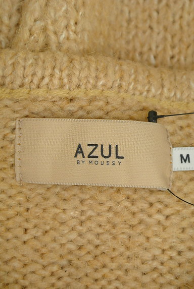 AZUL by moussy（アズールバイマウジー）の古着「サイドスリットニットプルオーバー（ニット）」大画像６へ