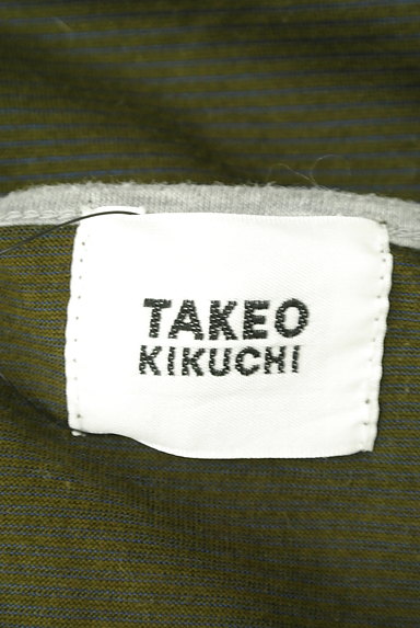 TAKEO KIKUCHI（タケオキクチ）の古着「レイヤード風ボーダーカットソー（カットソー・プルオーバー）」大画像６へ