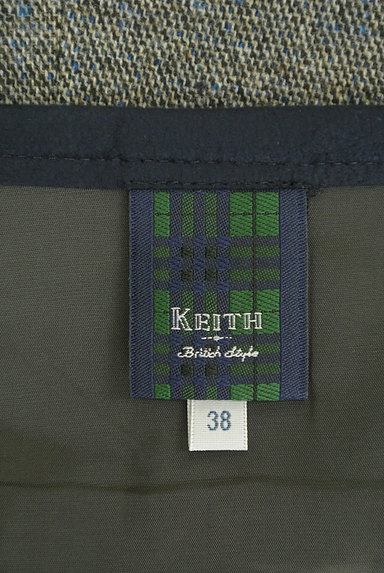 KEITH（キース）の古着「膝下丈起毛フレアスカート（ロングスカート・マキシスカート）」大画像６へ