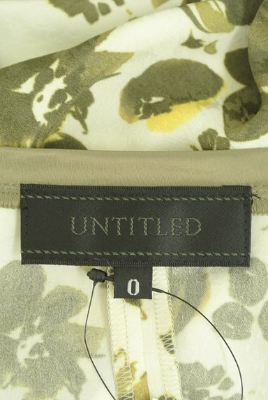 UNTITLED（アンタイトル）の古着「花柄Aラインワンピース（ワンピース・チュニック）」大画像６へ