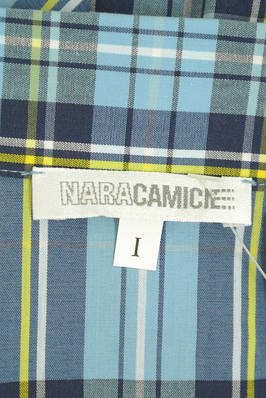 NARA CAMICIE（ナラカミーチェ）の古着「チェック柄美ラインシャツ（カジュアルシャツ）」大画像６へ