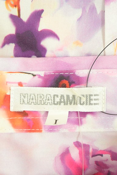 NARA CAMICIE（ナラカミーチェ）の古着「ニュアンス花柄シャツ（カジュアルシャツ）」大画像６へ