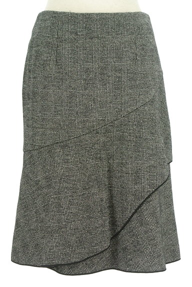 NARA CAMICIE（ナラカミーチェ）の古着「斜めティアードセミタイトスカート（スカート）」大画像１へ