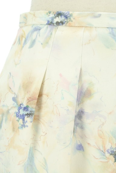 JUSGLITTY（ジャスグリッティー）の古着「ニュアンス花柄タックタイトスカート（スカート）」大画像４へ