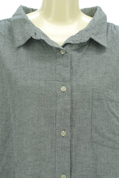SM2（サマンサモスモス）の古着「ダンガリードルマンロングシャツ（カジュアルシャツ）」大画像４へ