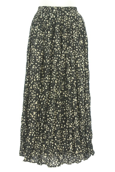 N.Natural Beauty Basic*（エヌ ナチュラルビューティーベーシック）の古着「レオパード柄シワ加工ロングスカート（ロングスカート・マキシスカート）」大画像１へ