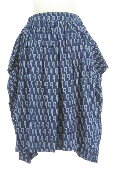 mercibeaucoup（メルシーボークー）の古着「総柄サイドビッグポケットスカート（スカート）」大画像２へ