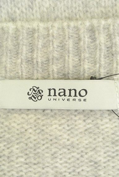 nano・universe（ナノユニバース）の古着「ふんわりサイドスリットニット（ニット）」大画像６へ