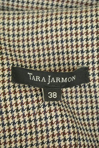 TARA JARMON（タラジャーモン）の古着「サイドフリルラインワンピース（ワンピース・チュニック）」大画像６へ