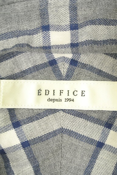 EDIFICE（エディフィス）の古着「コットンチェック柄シャツ（カジュアルシャツ）」大画像６へ