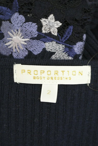 PROPORTION BODY DRESSING（プロポーションボディ ドレッシング）の古着「袖刺繍レースの美ワンピース（ワンピース・チュニック）」大画像６へ