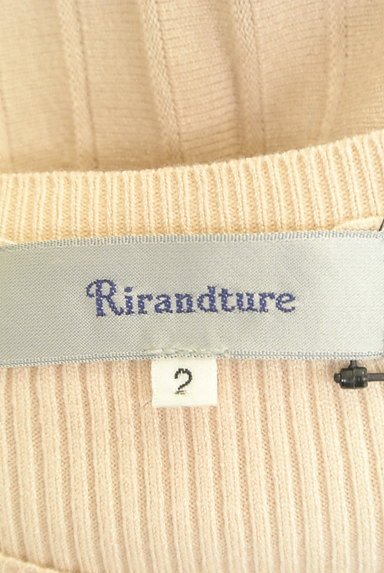 Rirandture（リランドチュール）の古着「プリーツ切替ニットワンピース（ワンピース・チュニック）」大画像６へ