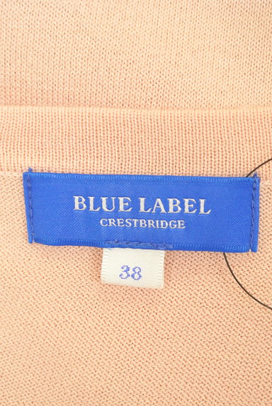 BLUE LABEL CRESTBRIDGE（ブルーレーベル・クレストブリッジ）の古着「チェック柄キャンディスリーブニット（ニット）」大画像６へ