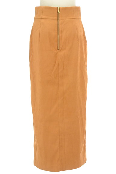 UNITED ARROWS（ユナイテッドアローズ）の古着「スウェードタイトロングスカート（ロングスカート・マキシスカート）」大画像２へ