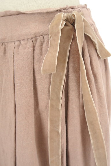 SM2（サマンサモスモス）の古着「リネン混ボリュームフレアスカート（ロングスカート・マキシスカート）」大画像４へ