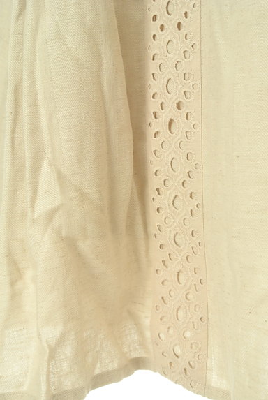 SM2（サマンサモスモス）の古着「ストライプ刺繍レースギャザースカート（ロングスカート・マキシスカート）」大画像５へ