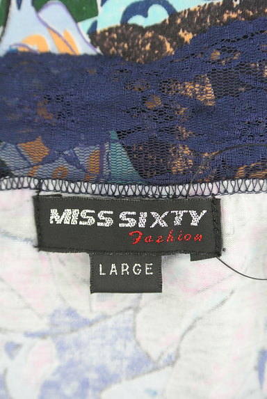 MISS SIXTY（ミスシックスティ）の古着「カシュクール風プリントカットソー（カットソー・プルオーバー）」大画像６へ